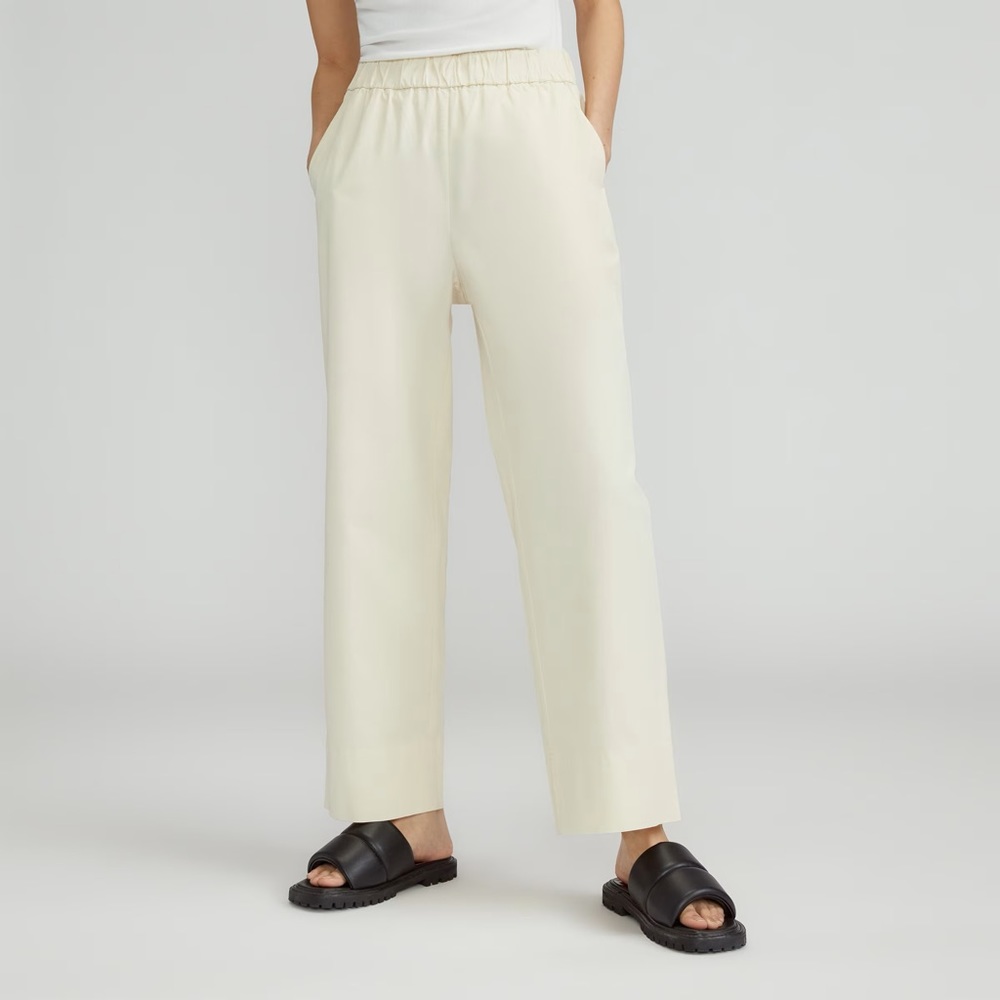Everlane Easy Pant in Cream
